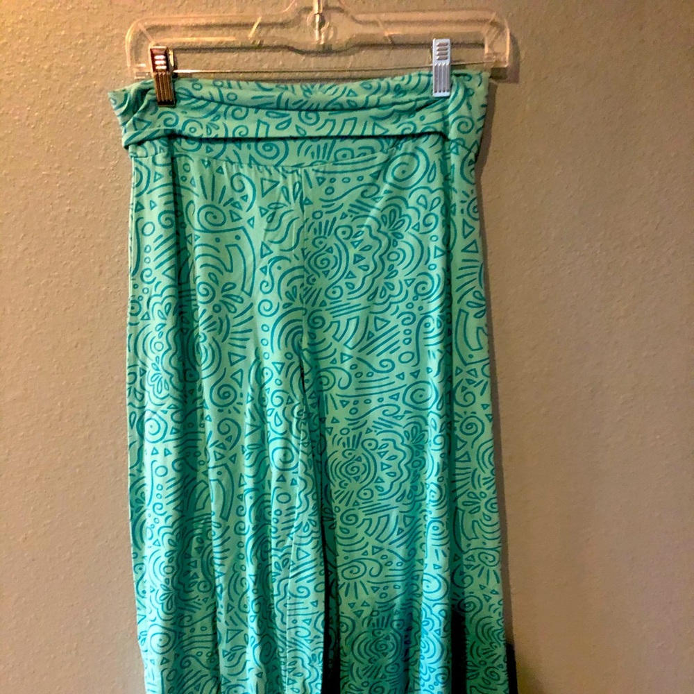 Organic wide legged cozy pants